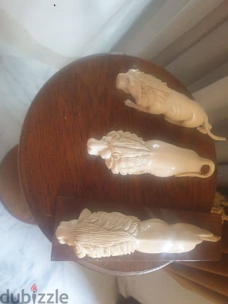 lions,the lion king,3 lions for decoration,vintage,from cote d'ivoire 2