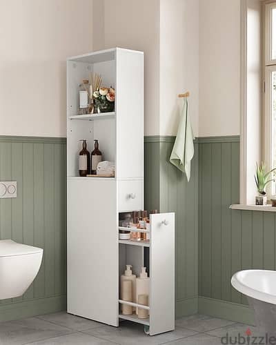 VASAGLE Tall Bathroom Cabinet