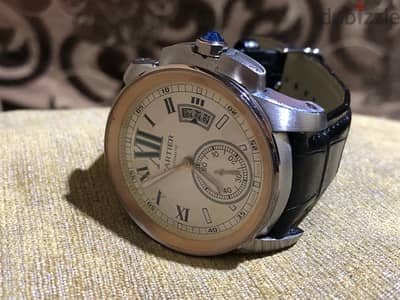 Cartier Atoumatic watch ktir ndifeh w ch8aleh tamem working fine