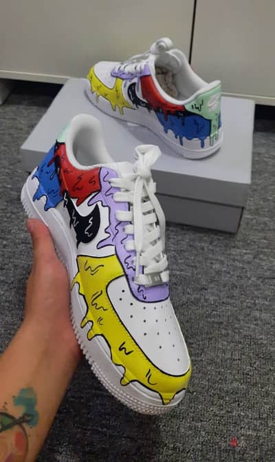 original nike air force hand painted