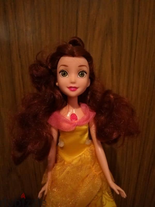 SHIMMERING SONG BELLE BEAUTY &The Beast Hasbro Musical doll=18$ 3