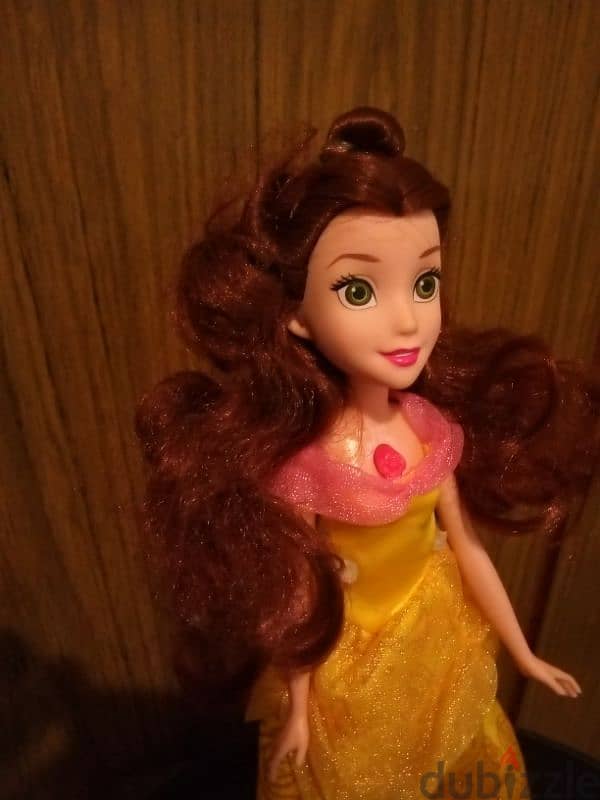 SHIMMERING SONG BELLE BEAUTY &The Beast Hasbro Musical doll=18$ 4