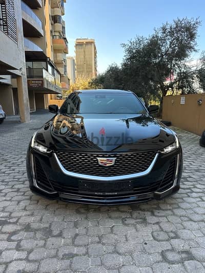 Cadillac CT5 350 T AWD 2022 black on black (company source-30000 km)