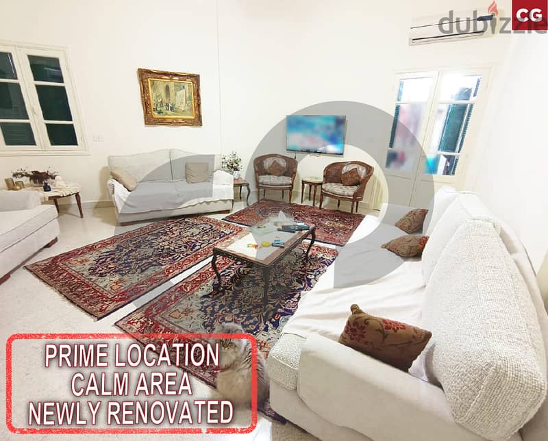 calm street,Newly Renovated in sioufi/السيوفي REF#CG118875 0