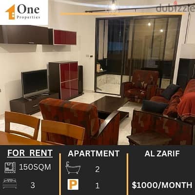 FURNISHED APARTMENT FOR RENT IN AL ZARIF