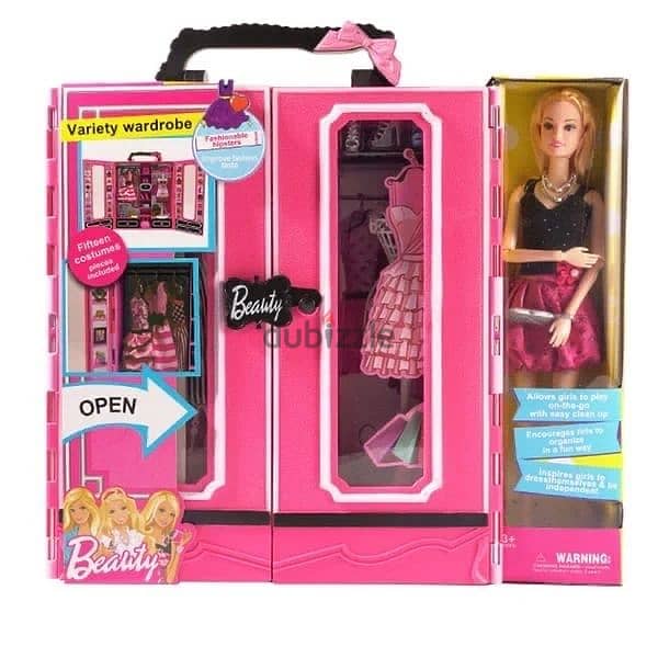 German store beauty barbie waredrobe 0