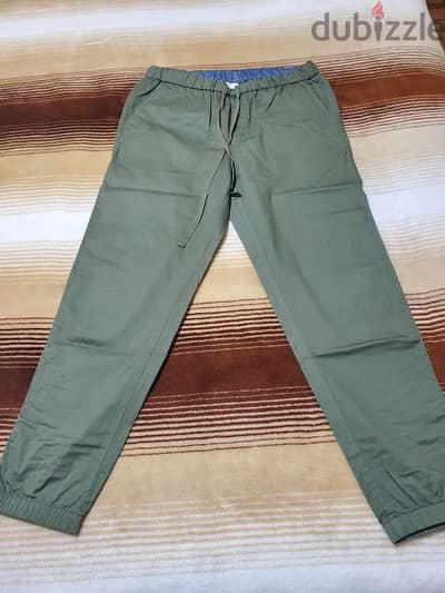 Jogger green color size L Bossini