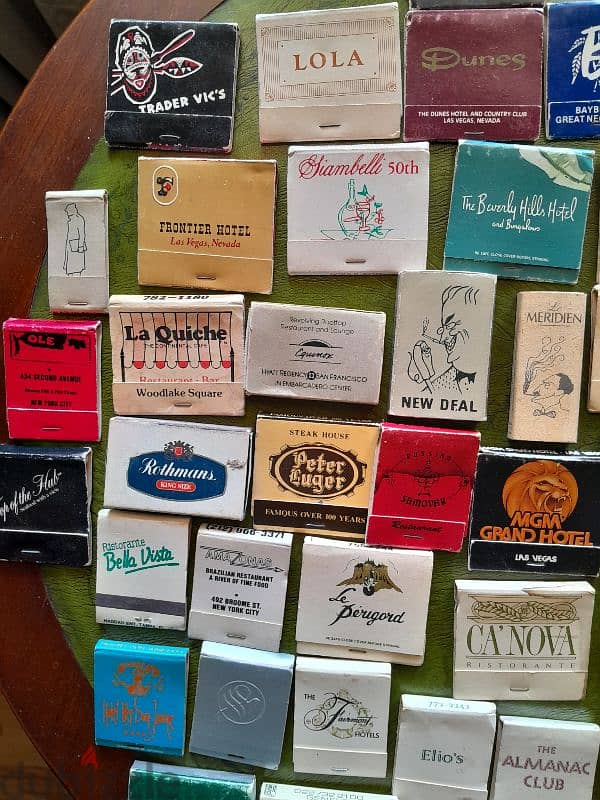 Vintage 60 International collectable matches some are rare 1