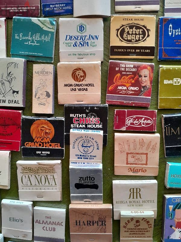 Vintage 60 International collectable matches some are rare 4