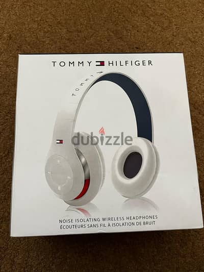 COLLECTIBLE & RARE TOMMY HILFIGER NOISE-ISOLATING WIRELESS HEADPHONES