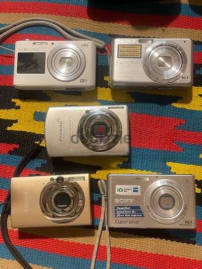 digital camera colection