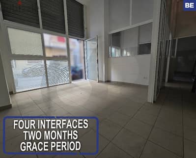 Four interfaces, two months grace period -Achrafieh REF#BE118900