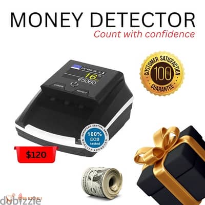 Fake Money Detector مكنة فحص العملة المزورة