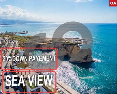 Sea view, prime location, raouche, beirut/ الروشة  REF#OA117554