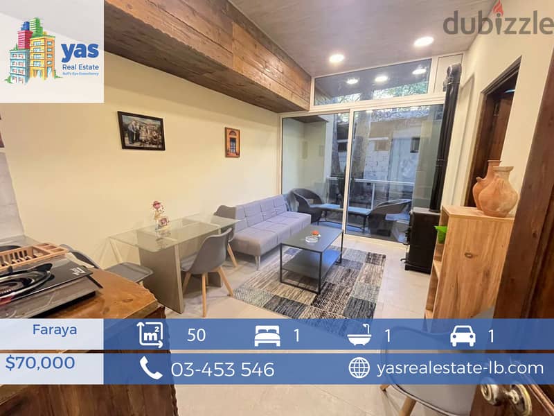 Faraya 50m2 | Furnished Chalet | Mountai View | Calm Area | DA 0