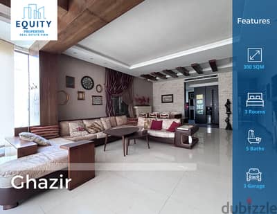 Furnished 300 SQM Apartment For Sale In Ghazir شقة للبيع #ZZ151488