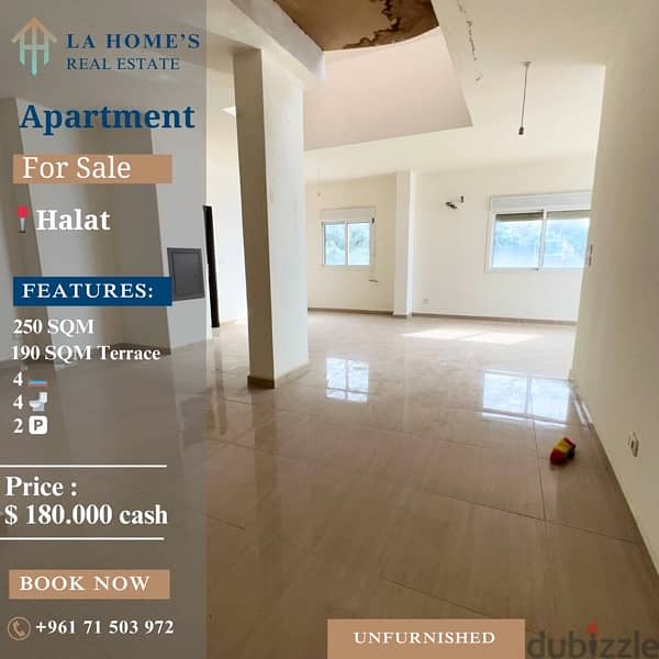 apartment for sale in halat شقة للبيع في حالات 0