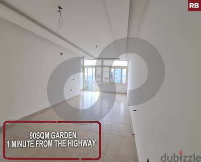 90sqm Garden- 1 minute from the highway- Safra/صفرة  REF#RB118916