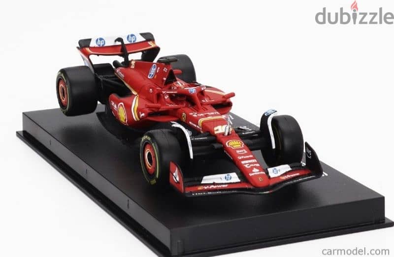 Charles Leclerc Ferrari SF24 (2024) diecast car model 1;43. 3