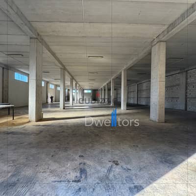 Warehouse for rent in Zouk Mosbeh - 1000 MTS2 - 5.5 Mt Height