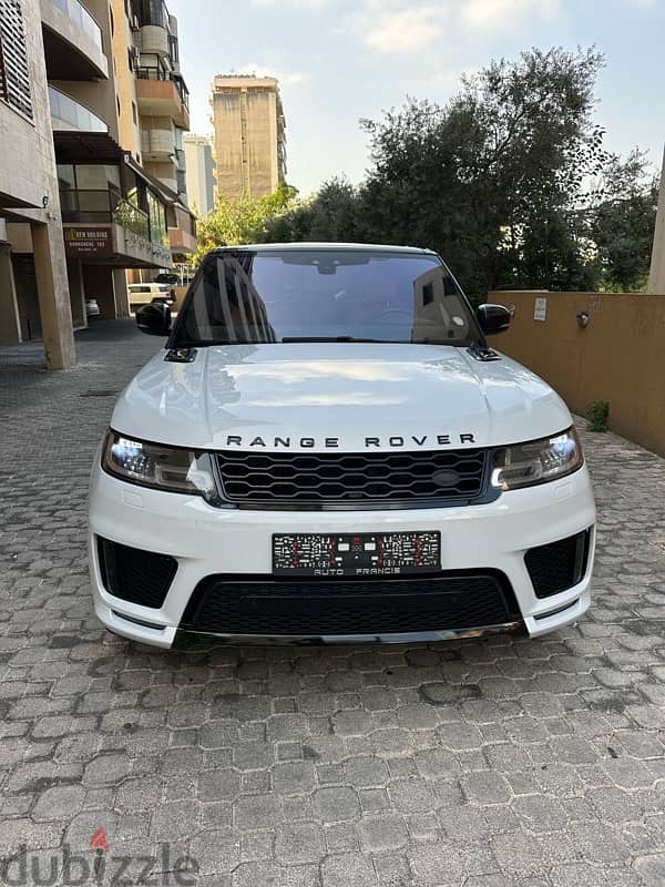 Range Rover Sport V6 Autobiography 2018 white on basket & black 0