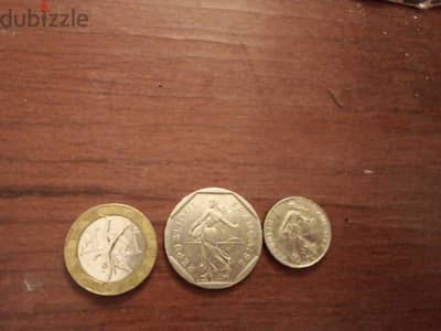 french coins