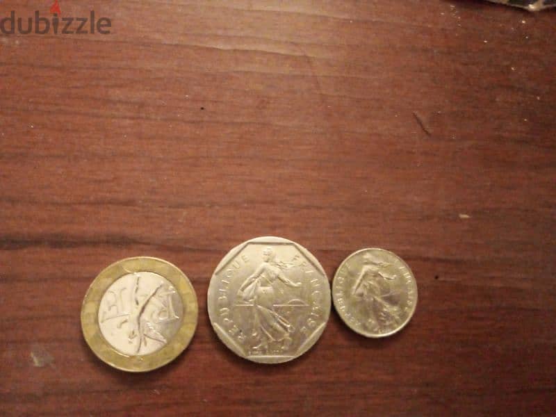 french coins 0