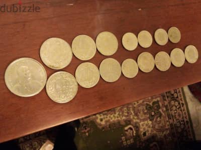 16 switzerland coins