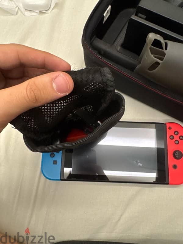 Nintendo switch with accessories 2