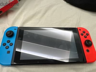 Nintendo switch with accessories