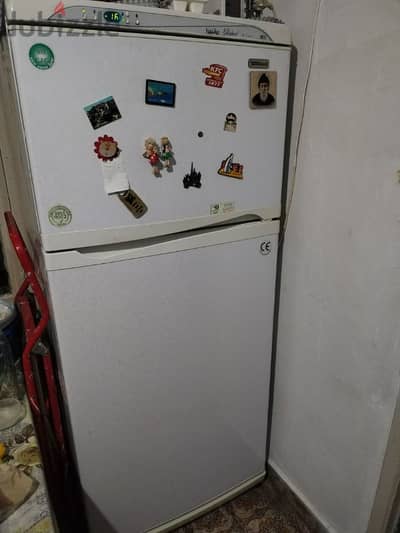 refrigerator and oven