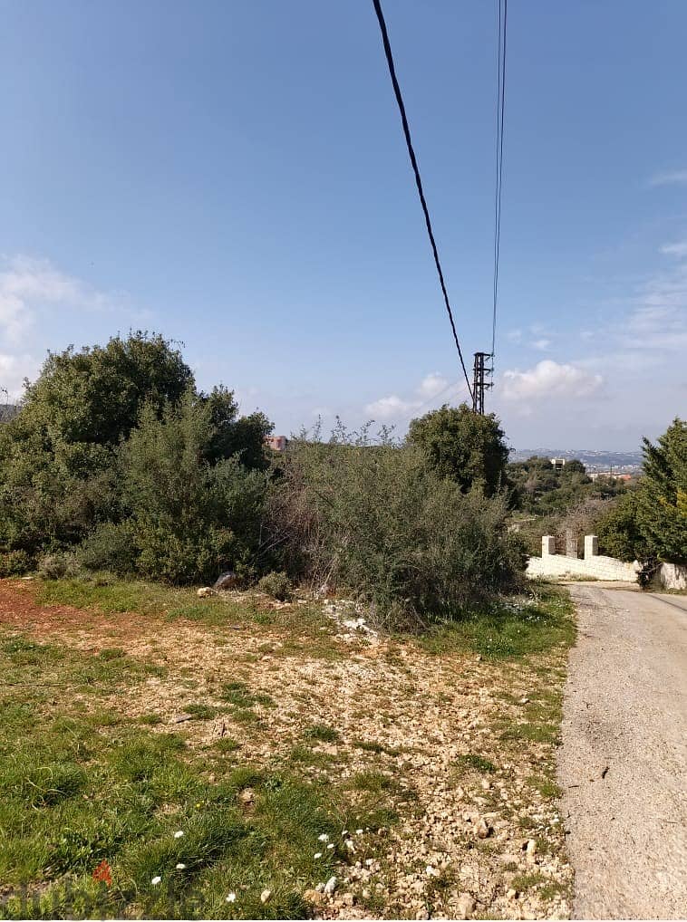 Land for sale in Chabtine Batroun أرض للبيع في شبطين البترون 8