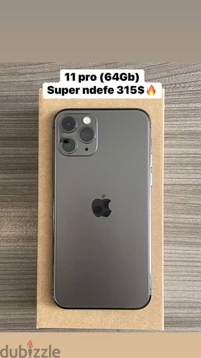 iphone 11 pro 64Gb super clean with box