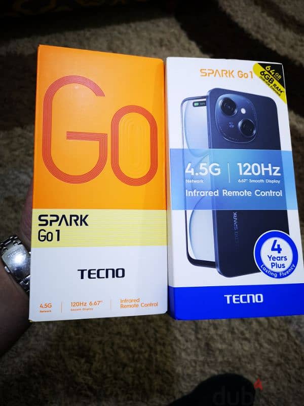 Tecno Spark Go 1 ( 2025) ( 6Gb Ram and 64Gb Memory) used like New 1