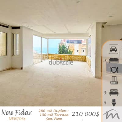 New Fidar | Brand New 280m² Duplex + 130m² Terrace | 3 Master Bedrooms