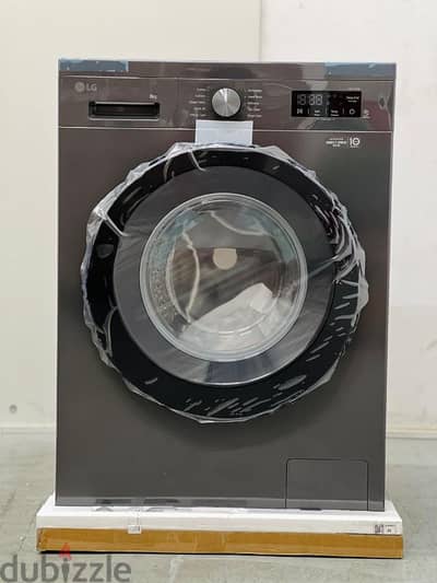 Washer LG 8kg Smart Inverter غسالة أل جي إنفرتر