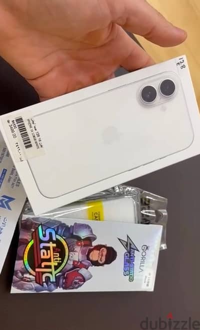 white iPhone 16 128gb