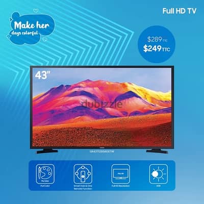 Samsung 43" FHD Smart TV T5300 Series