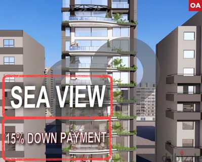 Sea & City view - Ramlet El Bayda - Beirut /رملة البيضة   REF#OA117071