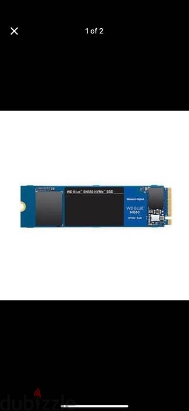 Nvme WD western Digital 500 GB