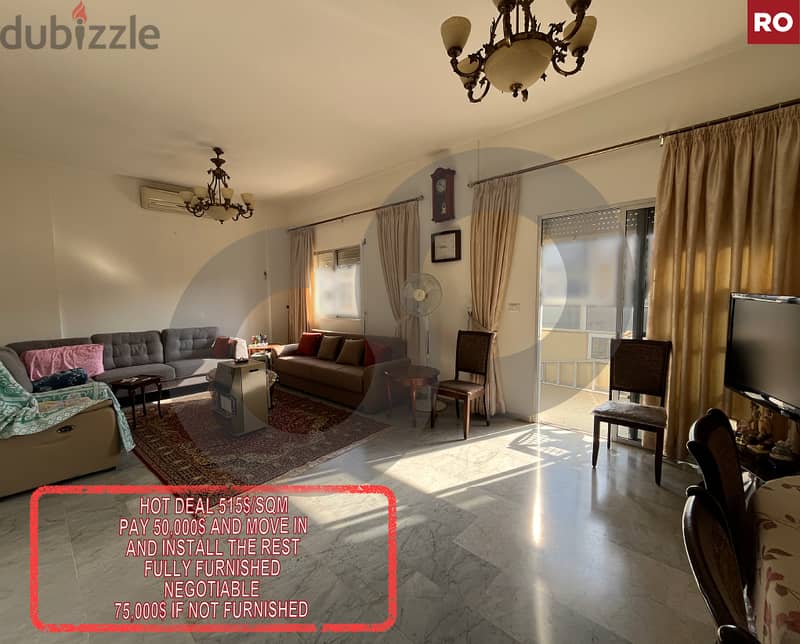 fully furnished,hot price in dahr al ain/ضهر العين REF#RO118929 0