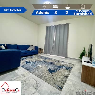 Furnished apartment for rent in Adonis شقة مفروشة في أدونيس