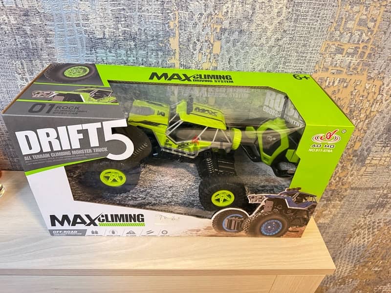 monster truck Rc 6 wheel, car remonte control بسعر الجملة 1