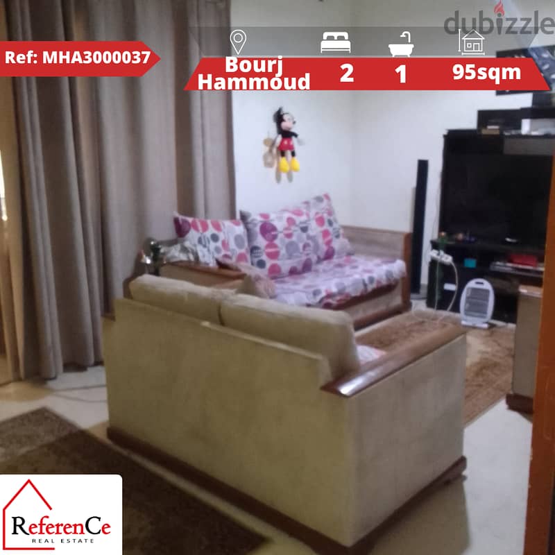 Apartment for sale in bourj hammoud شقة في برج حمود للبيع 0