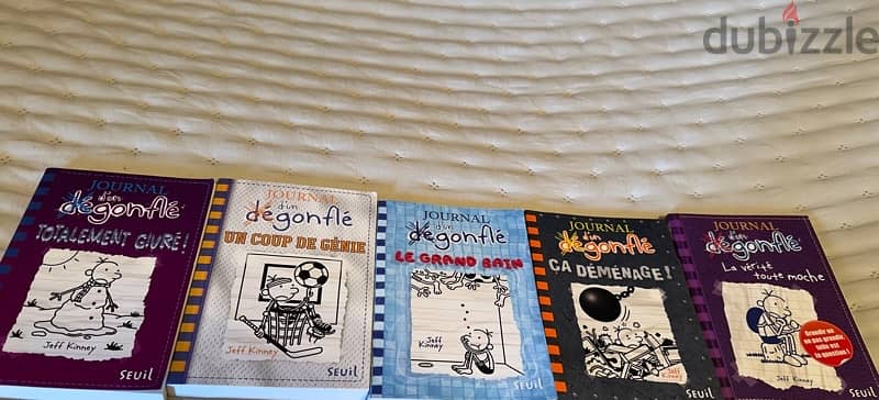 5 Books Journal d’un dégonflé 0