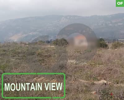 Land with gorgeous mountain view in Mansouriyet Bhamdoun REF#OF118955