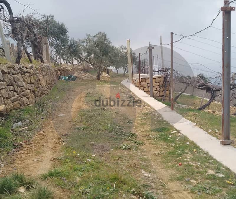 Land with gorgeous mountain view in Mansouriyet Bhamdoun REF#OF118955 3