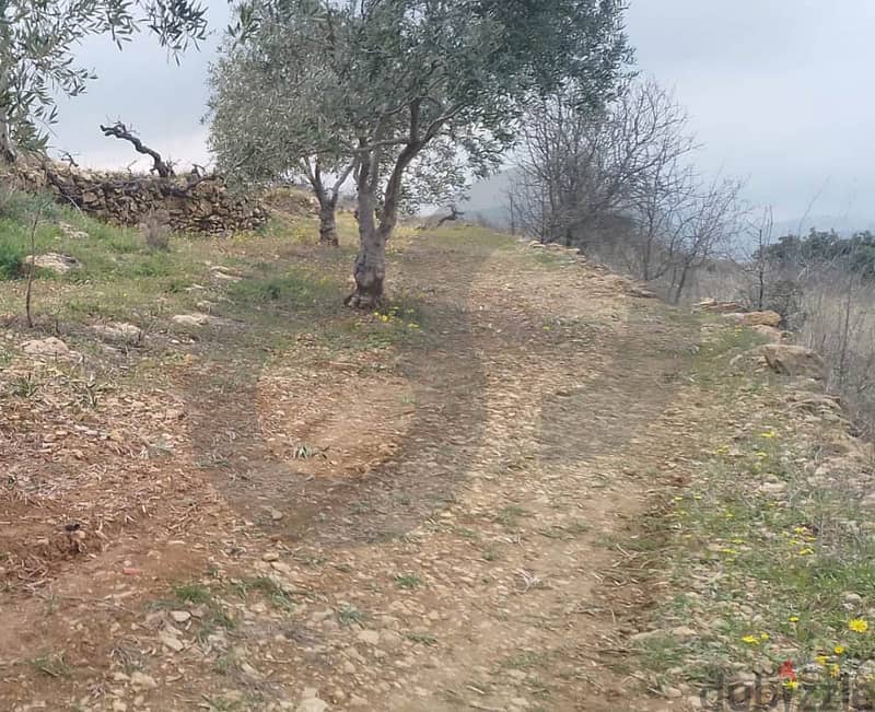 Land with gorgeous mountain view in Mansouriyet Bhamdoun REF#OF118955 4