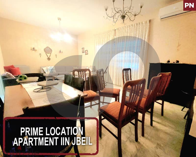 PRIME LOCATION APARTMENT IN JBEIL/جبيل REF#PN118957 0