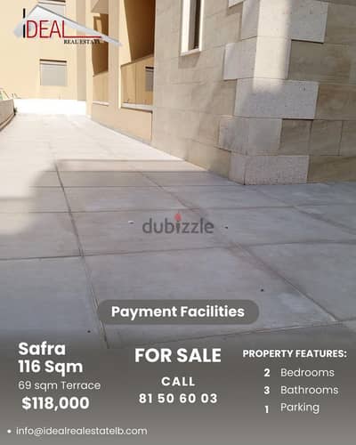 Apartment for sale in Safra شقة للبيع في الصفرا